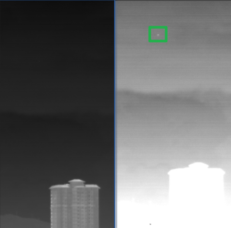 8位图像与系统检测结果对比